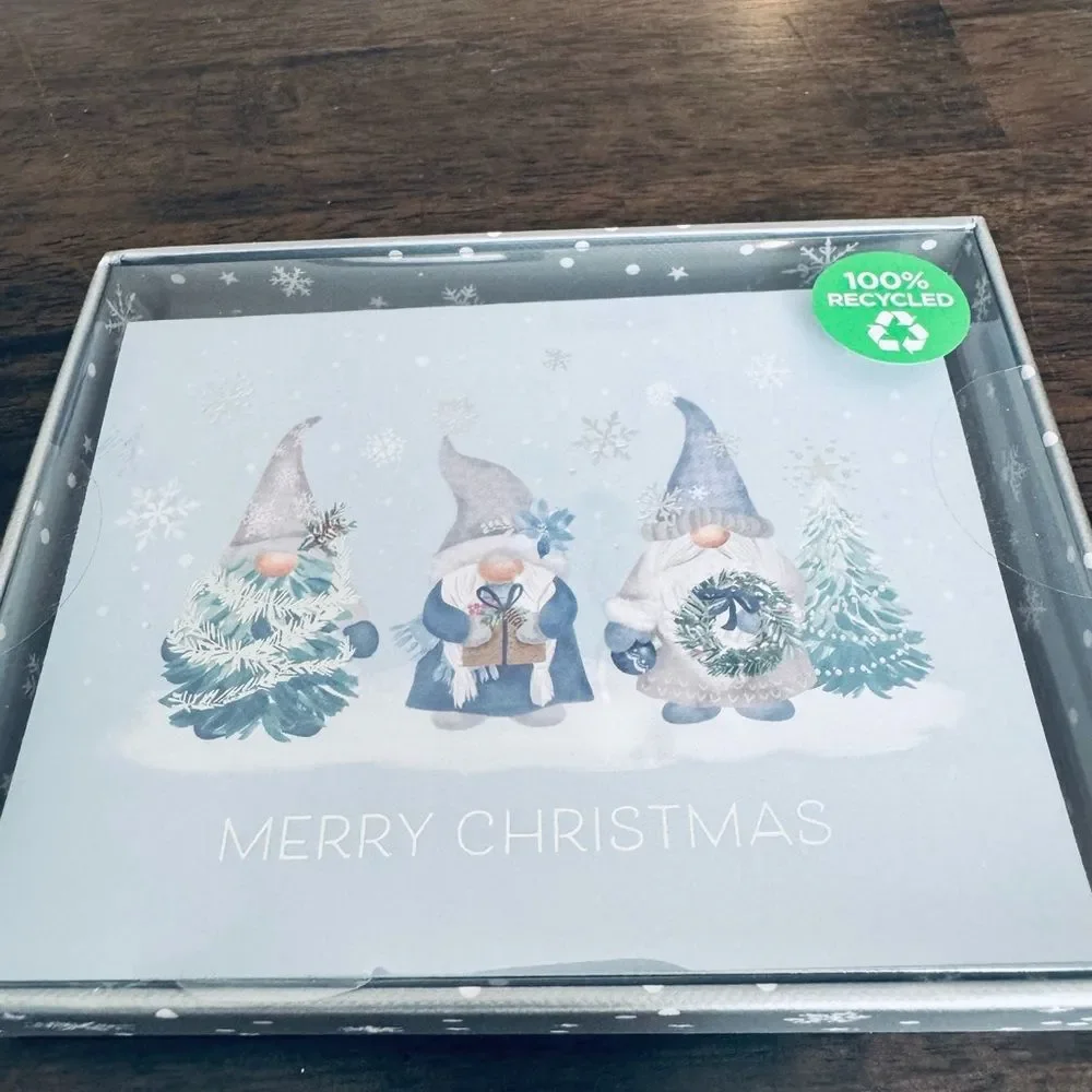 Holiday Gnome Clementine Christmas Cards